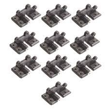 Hatch Hinge 30x16 Black Adjustable with Screws