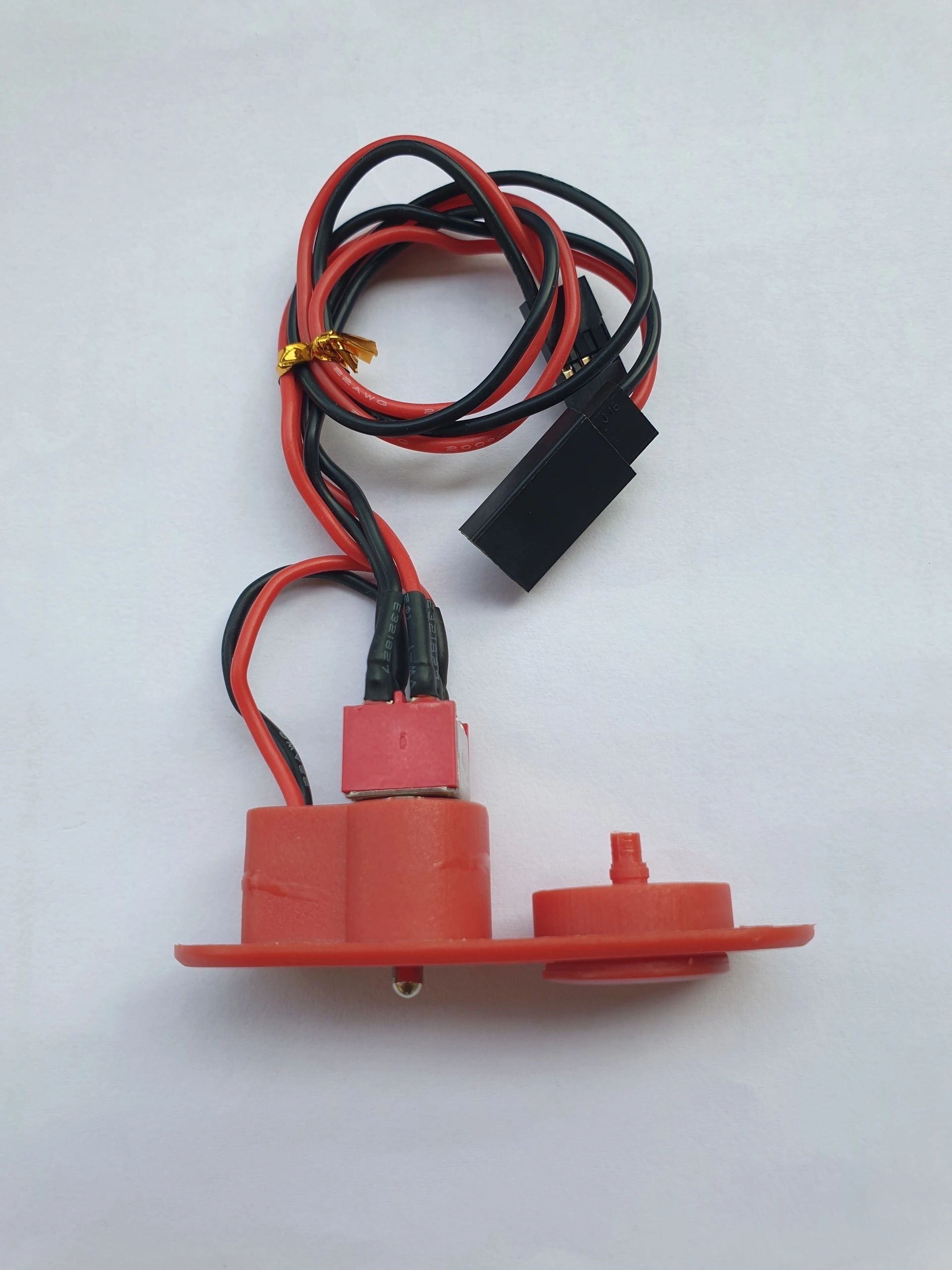 Heavy Duty RX Switch with Charge Port & Fuel Dot Red