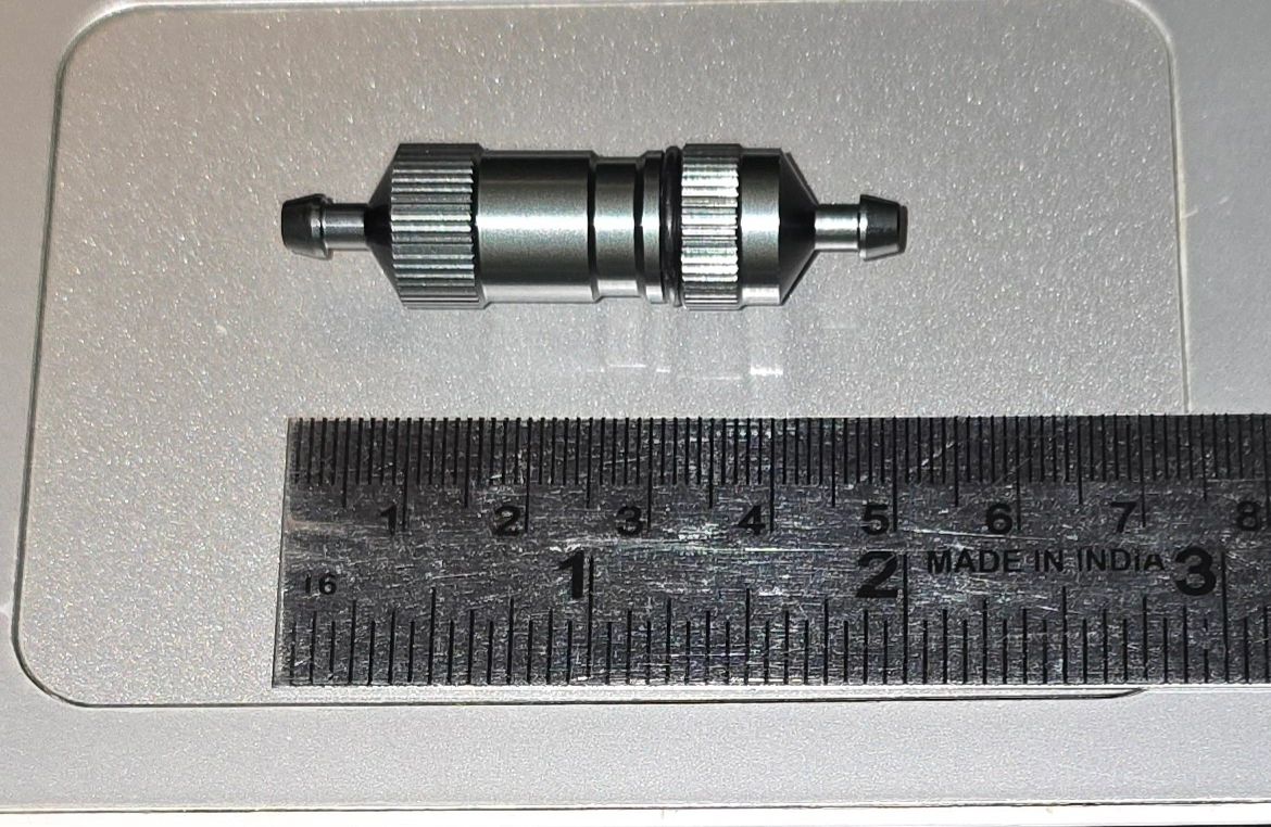 High Capacity Fuel Filter Grey 13x5x50