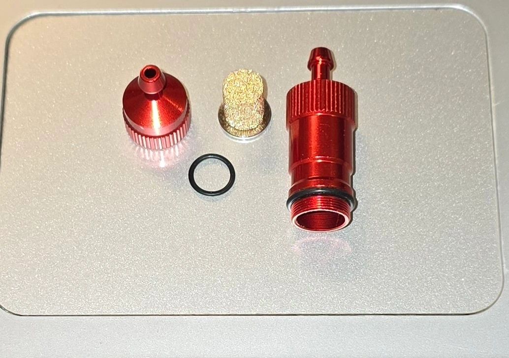 High Capacity Fuel Filter Red 13x5x50