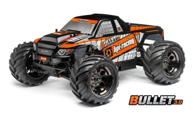 HPI RACING 1/10 BULLET MT 3.0 NITRO 4WD RTR with 5 Litre Nitro Fuel