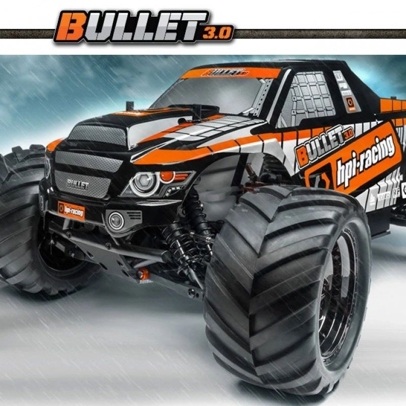 HPI RACING 1/10 BULLET MT 3.0 NITRO 4WD RTR with 5 Litre