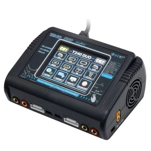 HTRC T240 DUO AC 150W DC 240W Touch Screen Dual Channel Balance Original