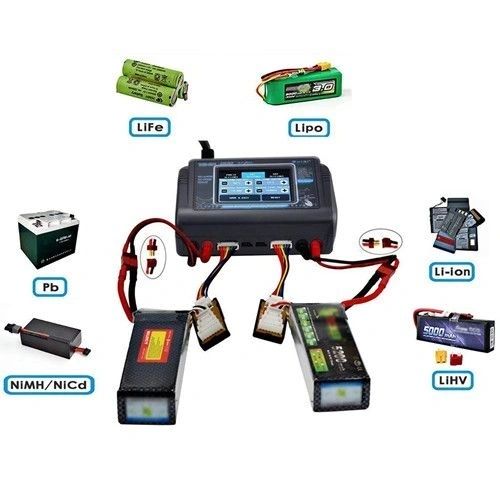 HTRC T240 DUO AC 150W DC 240W Touch Screen Dual Channel Balance Original