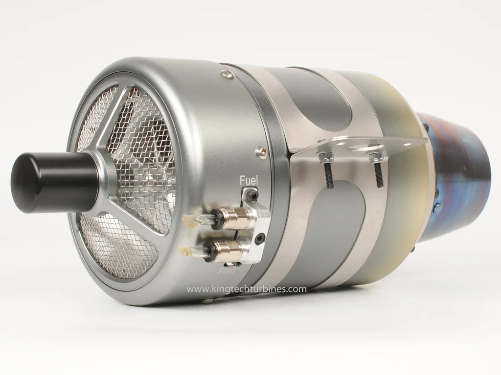 KingTech K-130G5 Turbine Engine 130N Rear Exhaust View