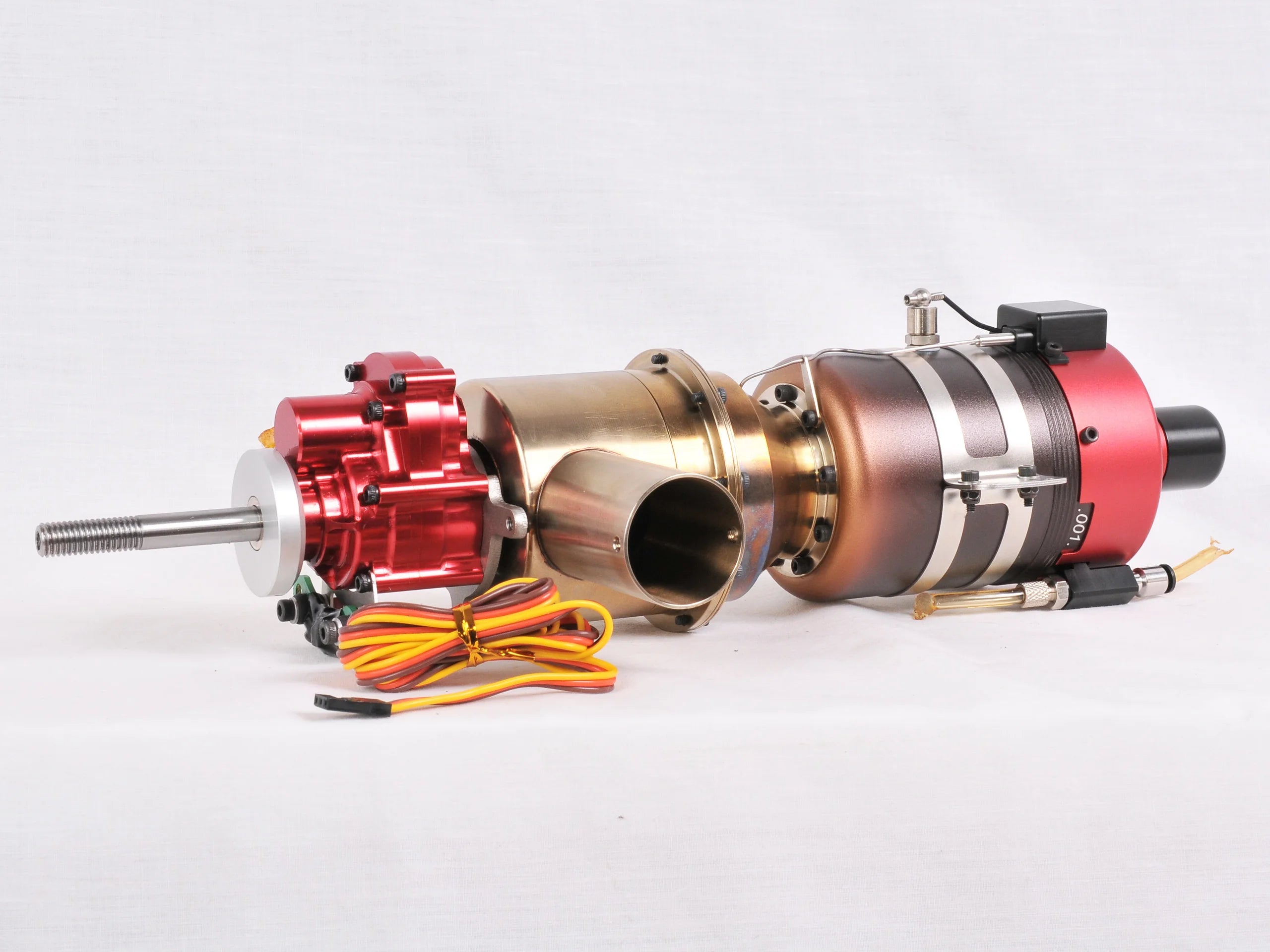 KingTech K-30TPG4+ turboprop engine side view