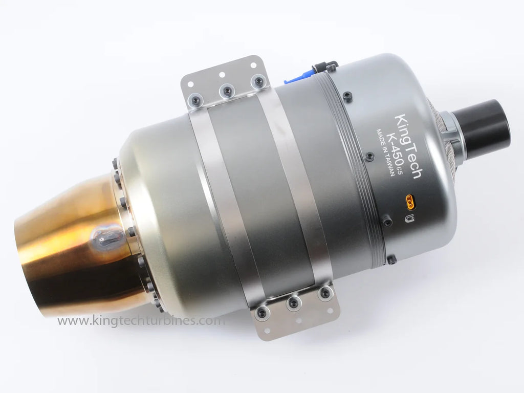 KingTech K450G5 turbine engine mounting detail and structure