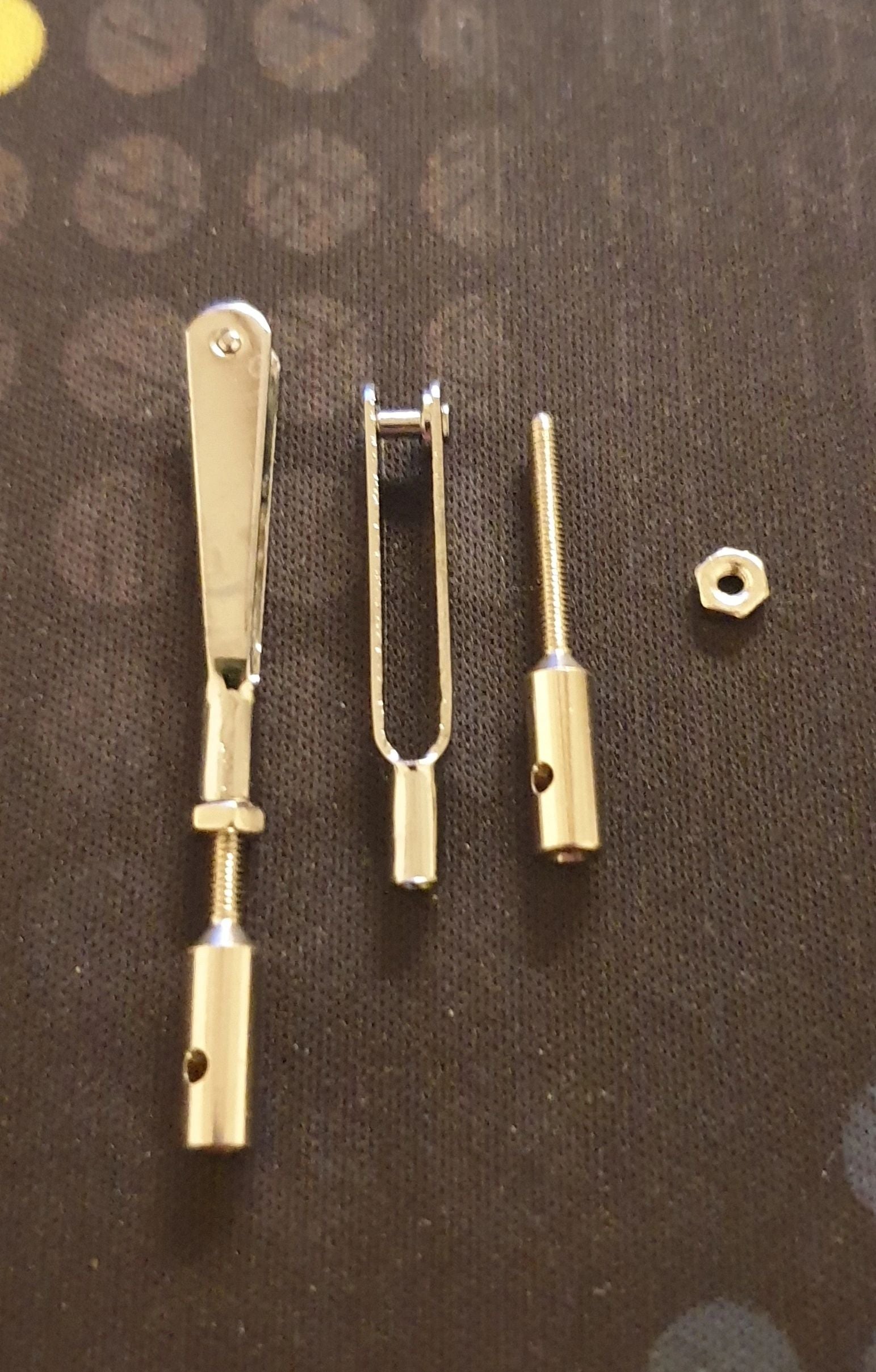 Metal Clevis for 2mm Threaded Push Rods