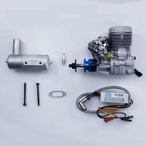 NGH GT17 17CC 2-Stroke Single-Cylinder Gasoline / Petrol Engine for RC Model Airplane