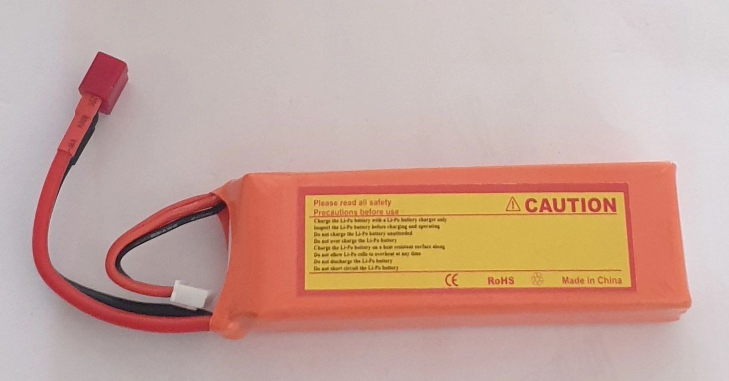 Orange 11.1V 2200mAh 30C 3S Lithium Polymer Battery Pack