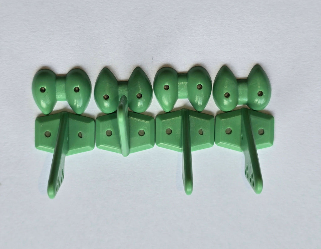 Pom Horns Green 20x27mm (04pcs/set)