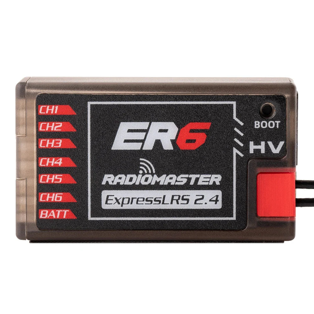 RadioMaster ER6 2.4GHz ELRS six-channel PWM receiver