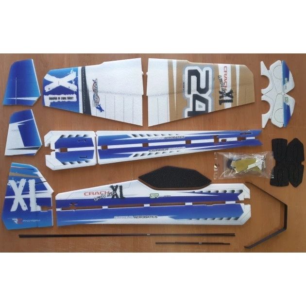 RC FACTORY CRACK YAK XL BLUE GOLD