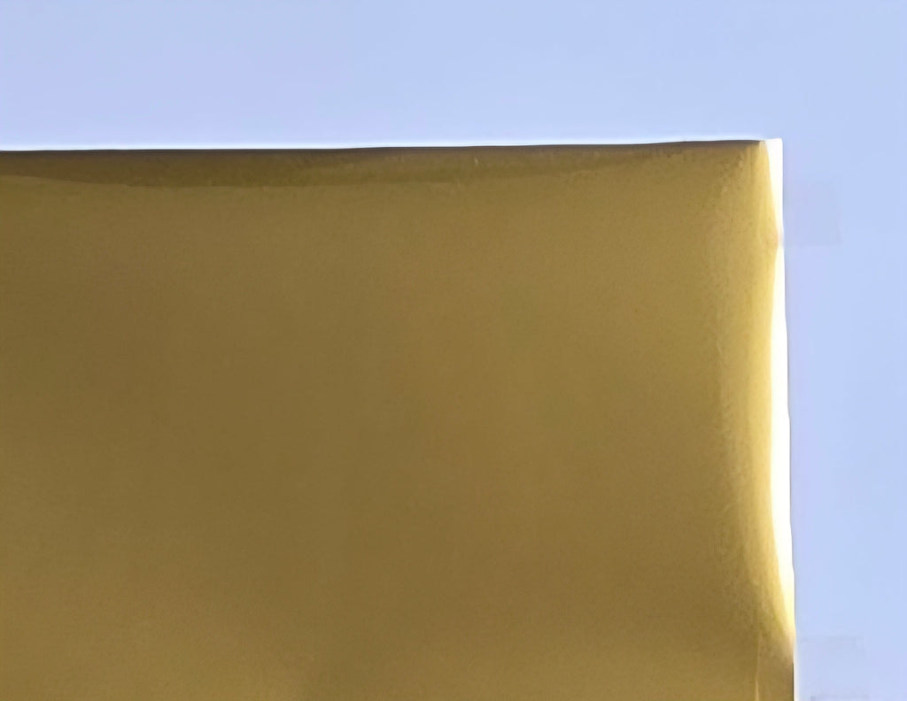 RC plane covering film in Golden Glow satin gold finish