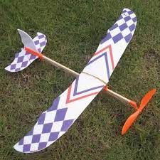 Rubber Band Powered Glider Kit