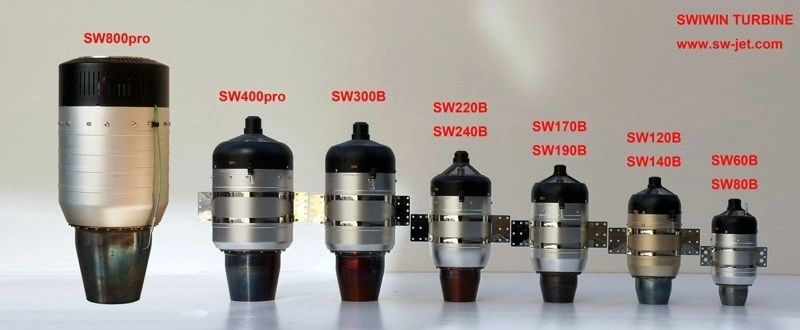 Swiwin Turbine SW300PRO (30Kg Thrust)